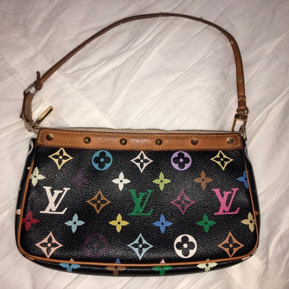 louis vuitton multicolor pochette dupe
